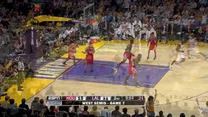 Nba Playoffs 2009: Rockets @ Lakers,  Match 7