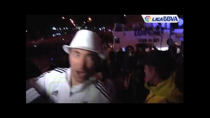Връчването на Купата на Краля на Реал и празника по улиците на Мадрид