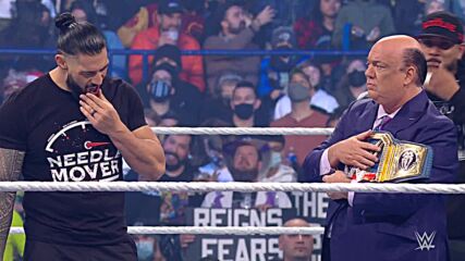 Roman Reigns fires Paul Heyman with a Superman Punch: SmackDown, Dec. 17, 2021