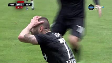 Черно море - Берое 1:0 /първо полувреме/