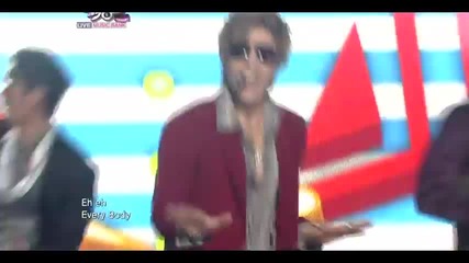 Kim Hyun Joong - Lucky Guy @ Music Bank (21.10.2011)