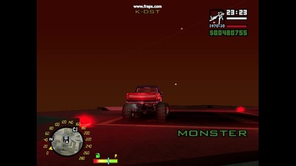 gta San Andreas crazy monster jumping