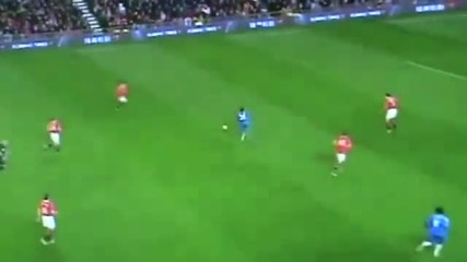 manchester united 2 vs wigan 0 gol na chicharito 20 - nevember - 2010 