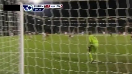 Удивителния гол на Бербатов срещу Фулъм ! 21.12.2011