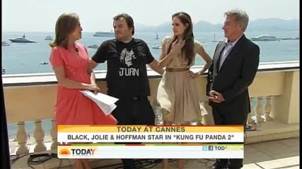 Today Show Cannes 2011_ Angelina Jolie's kids 'love' her 'kung Fu' character