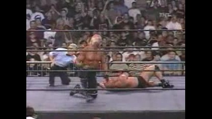 W C W Nitro - Goldberg vs Hollywood Hulk Hogan ( W C W Heavyweight Title ) 