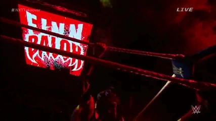 Уникалното излизане на Finn Balor на турнирът Nxt Takeover Rival..