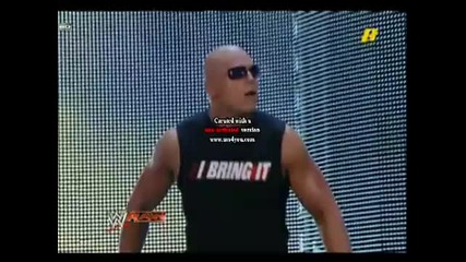 The Miz imitates The Rock and uses his entrance