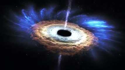 Nasa - Масивна черна дупка унищожава звезда