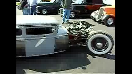Radically Chopped Hot rod