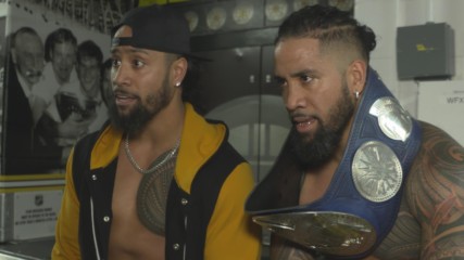 The Usos on what it means to beat three other teams: WWE.com Exclusive, Dec. 17, 2017