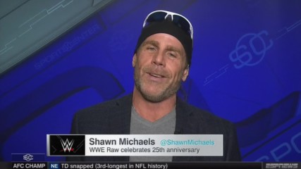 Shawn Michaels reflects on 25 years of Monday Night Raw on ESPN's "SportsCenter"