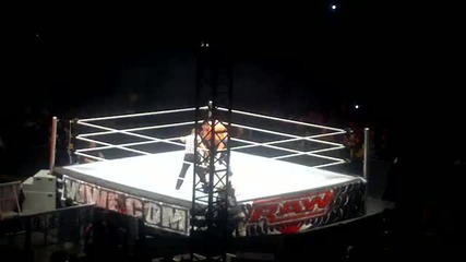 Wwe Raw Wrestlemania 28 Revenge Tour John Cena Vs The Miz