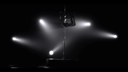 Jenyne Butterfly - pole hoop Music Bolero From_ Moulin Rouge