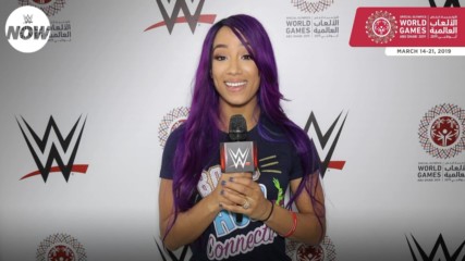 Sasha Banks feels honored to support Special Olympics World Games Abu Dhabi 2019: WWE Now Arabic