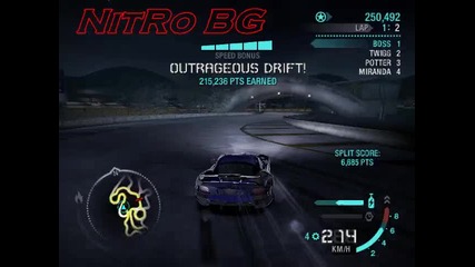 Need For Speed Carbon - Drift With Muscle Car 