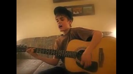 Cry me a River - Justin Timberlake cover - Justin singing ( Justin Bieber ) 