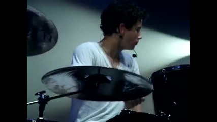 Nick Jonas On The Drums