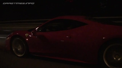 Ferrari 458 Italia vs Audi Rs6 Evotech