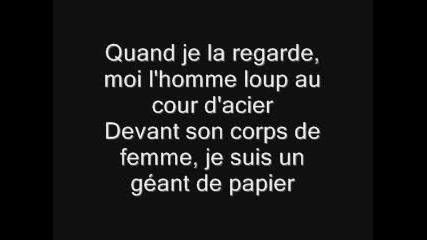 Jean-jacques Lafon - Le Geant de Papier + Lyrics