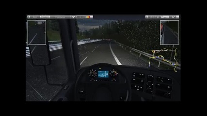 German truck simulator mercedes actros