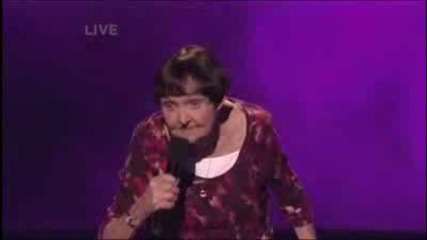 75 - годишна Баба Отива на Полуфинала във Americas Got Tallent 2009