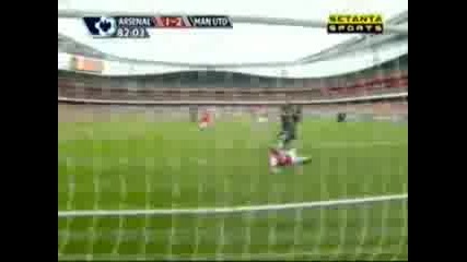 Arsenal : Man Utd 1:2 - C. Ronaldo Goal