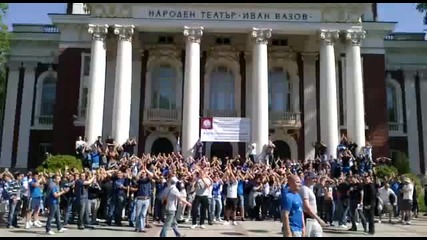 Левски Ултрас преди дербито 29.04.2012