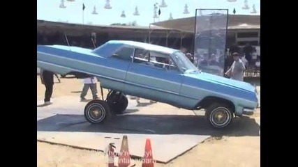 Impala Car Hopping Low Rider Breaking