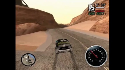 Първи + Втори = Трети епизод на Gta San Andreas Drift !!!