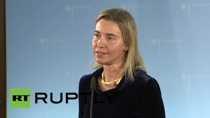 Germany: Mogherini talks Syria, Palestine and Israel with Steinmeier in Berlin