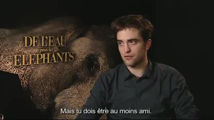 Interview with Robert Pattinson Premiere