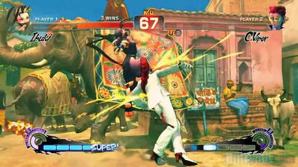 Super Street Fighter Iv Ibuki vs C.viper (poongko) 