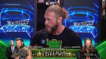 Edge compares rivalry with Roman Reigns to past encounters with Undertaker and John Cena: WWE Talking Smack, July 10, 2021