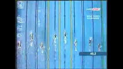 100m. Бътерфлай Полуфинал1 Жени /melbourne