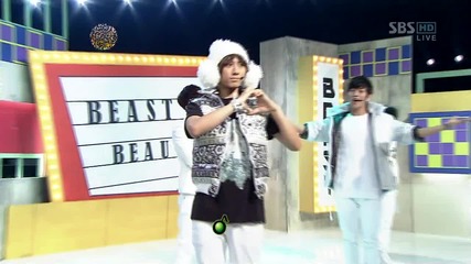 Beast - Beautiful ( 21-11-2010 S B S Inkigayo )