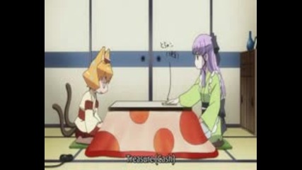 Nekogami Yaoyorozu Епизод 1 Eng Sub