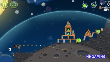 Да играем : Angry Birds Space 1- 19 3 звезди