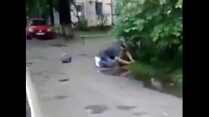 Смях и Ужас!! Много пиян човек!!! 