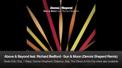 Above & Beyond feat. Richard Bedford - Sun & Moon (dennis Sheperd Remix)