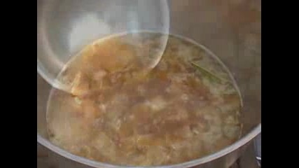 Френска лучена супа - Рецепта