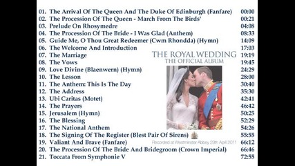 The Royal Wedding - The Official Album (2011)
