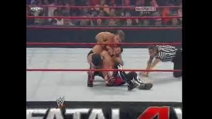 Fatal Four Way 2010 - Chris Jericho vs Evan Bourne 