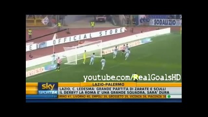 Lazio Palermo 2 - 0 - Sky Hd - Ampia Sintesi - All Goals & Full Highlights 06 - 03 - 2011 