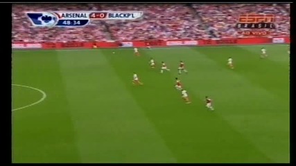 21.08.2010 Арсенал 4 - 0 Блекпул гол на Абу Диаби 