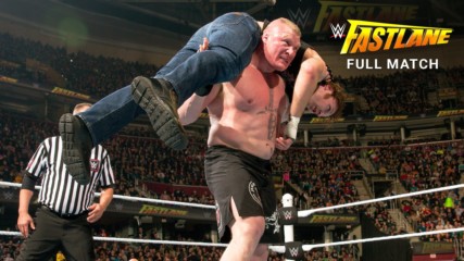 Roman Reigns vs. Dean Ambrose vs. Brock Lesnar - Winner challenges Triple H for WWE World Heavyweight Title: WWE Fastlan