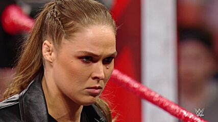 Kurt Angle & Ronda Rousey challenge Triple H & Stephanie McMahon: Raw, March 5, 2018 (Full Segment)