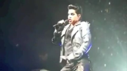 Adam Lambert - Love you, baby !