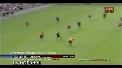 Lionel Messi Season 08/09 - Goals for Fc Barcelona & Argentina