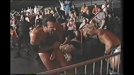 Scott Hall vs Jeff Jarret - Мач с Носилка